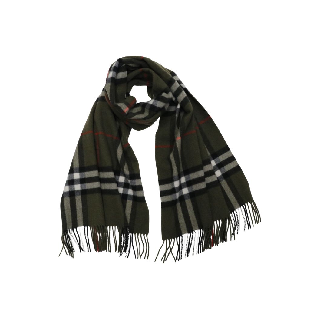 バーバーリー　マフラー BURBERRY バーバリー ストール MU GNT CHK SLD LNG CSSC 8035910