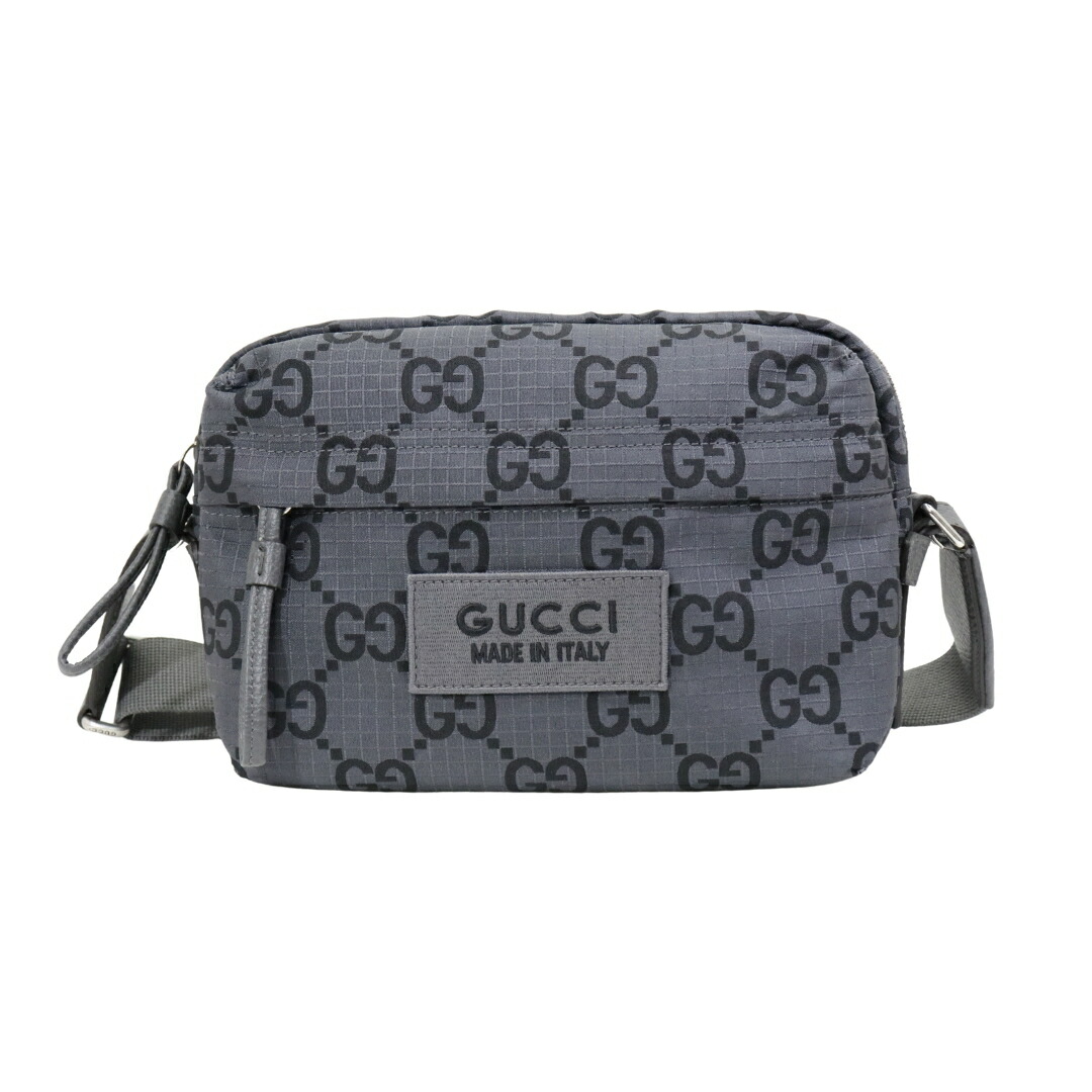 GUCCI ショルダーバッグ 767931 FACPK 1243 メンズ ブラック ショルダー取り外し可