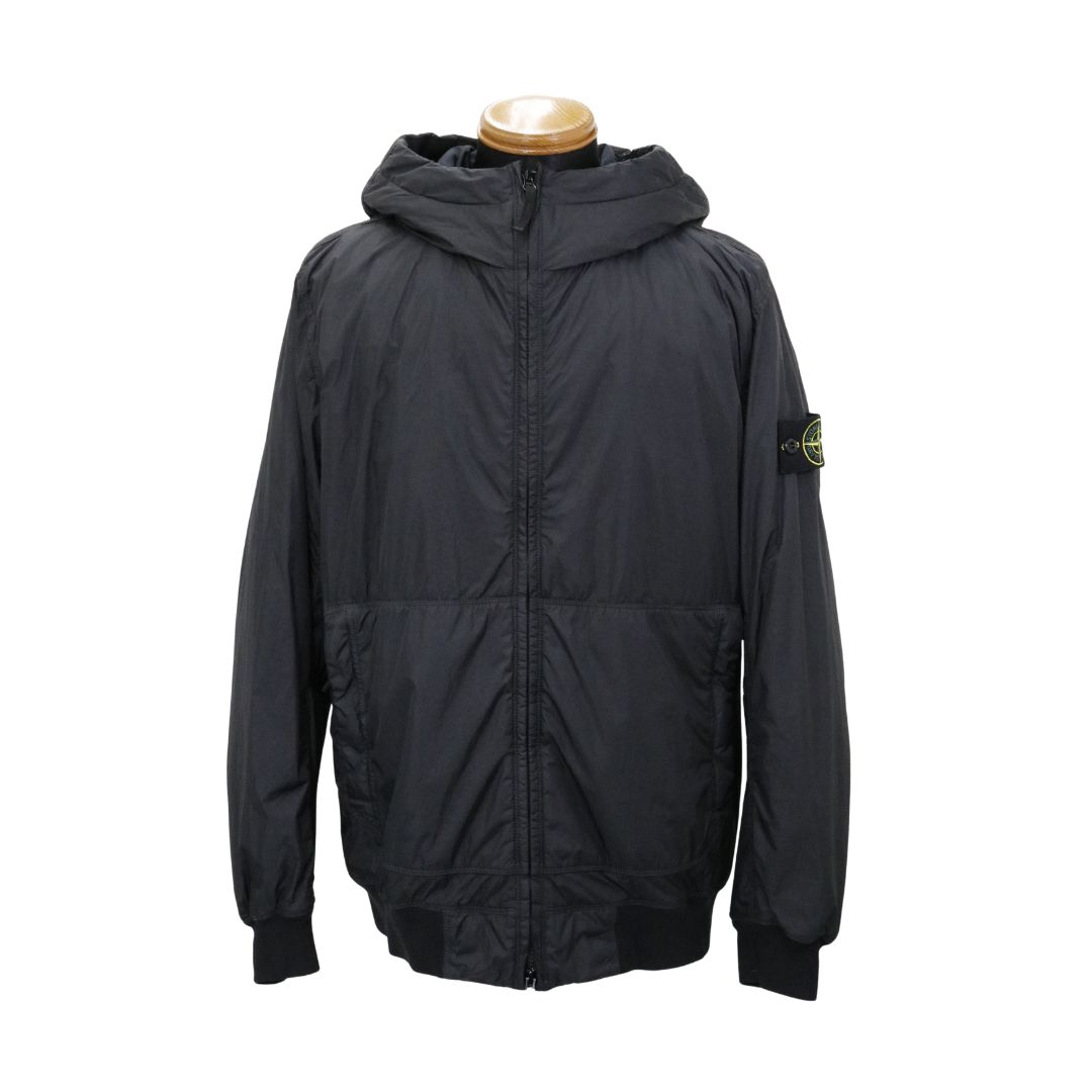 ストーンアイランド ジャケット STONE ISLAND 2008SS BLACK COTTON NYLON JACKET XXL made in