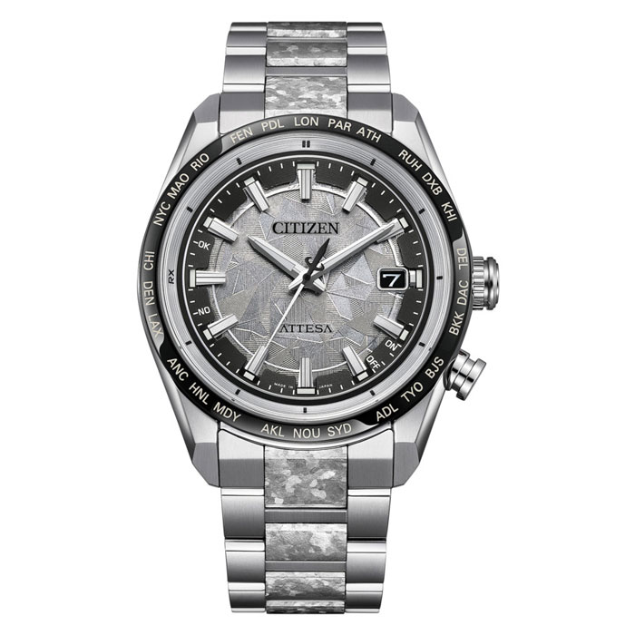 【送料無料!】CITIZEN　ATTESA CB0284-66A　光発電 エコ・ドライブ電波時計　メンズ　限定