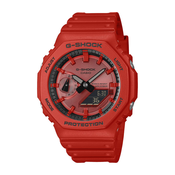 【送料無料】G-SHOCK GショックGA-2100RRB-4AJF メンズ腕時計 CASIO カシオICONIC RED