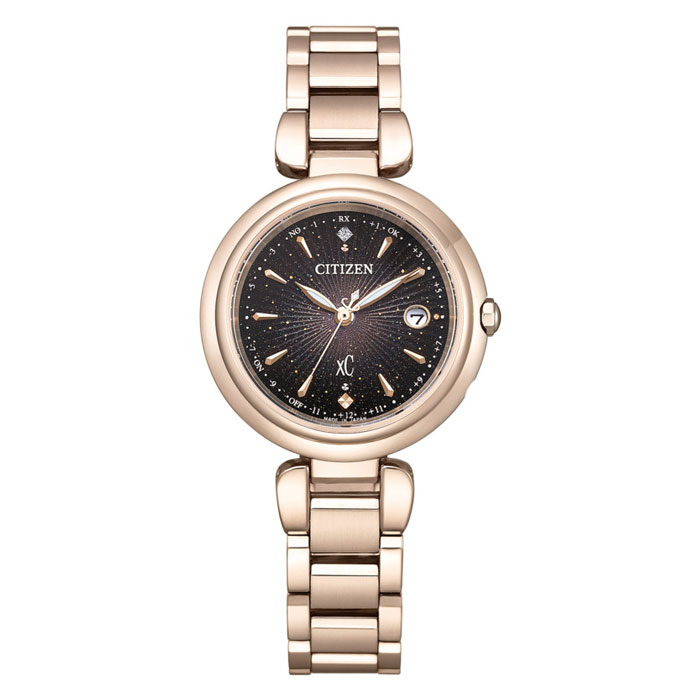 【貨物輸送無料!】CITIZEN xC  ES9467-97E 光発生 エコ・運転電磁波時辰儀 レディース  制限事項