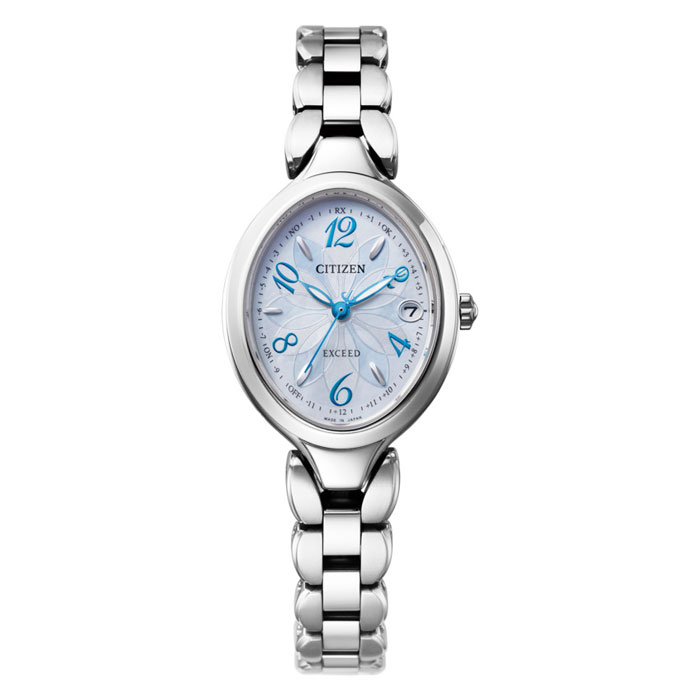 【貨物輸送無料!】CITIZEN EXCEED ES9510-57D 光発生 エコ・運転電磁波時辰儀 レディース