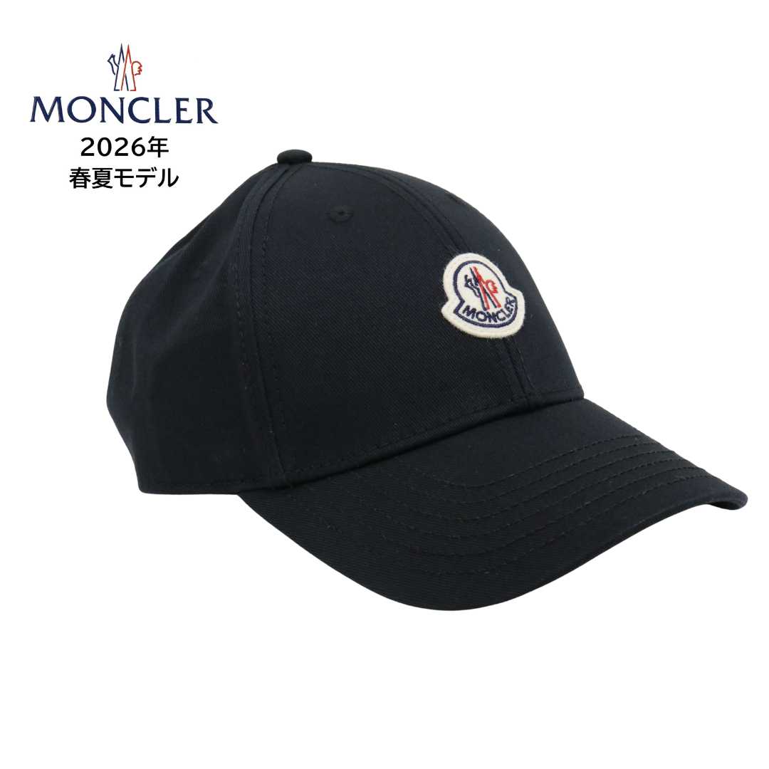 MONCLER レディース 野球鳥打ち帽 3B00008 04863 黒いこと BLACK 黒 かぶり笠