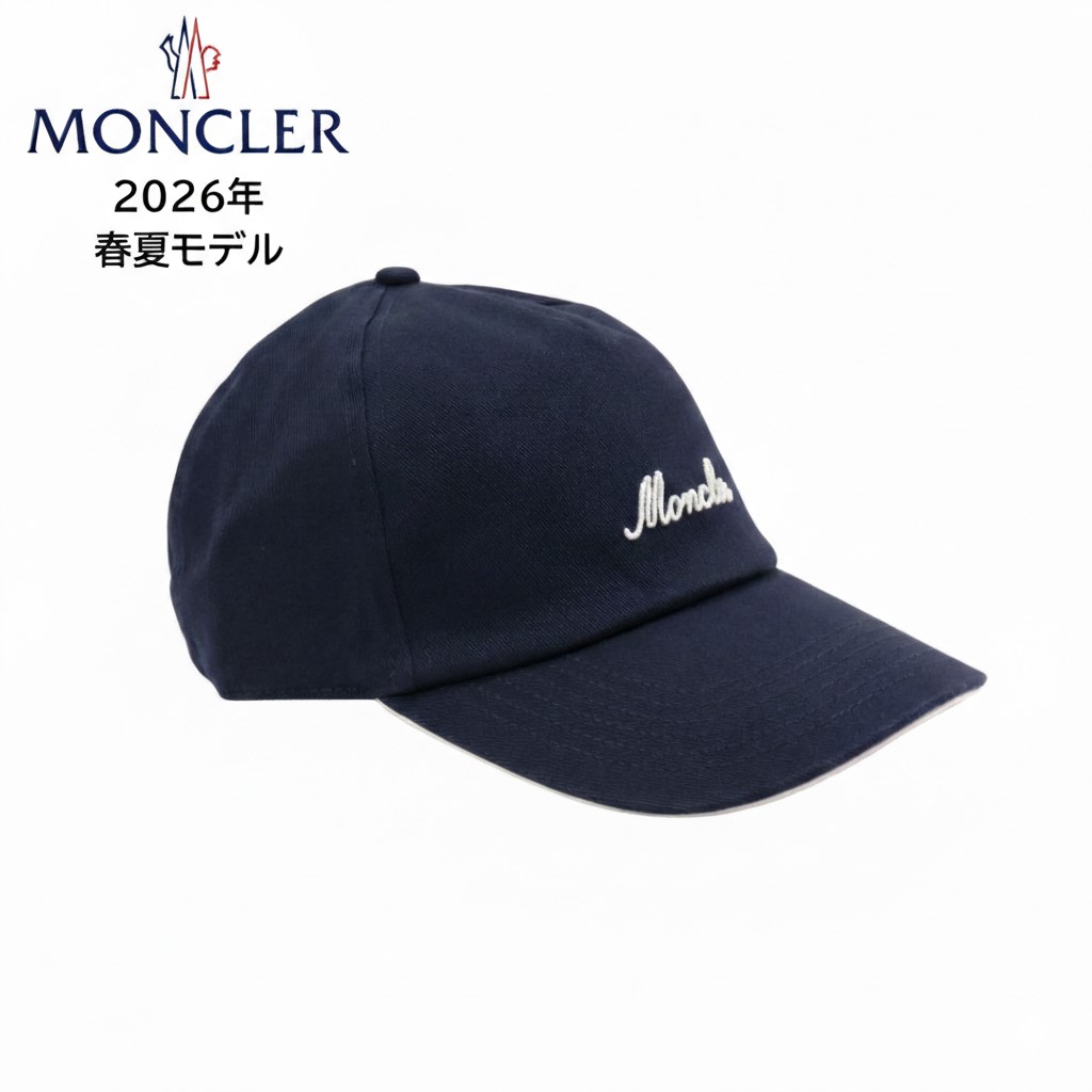 MONCLER メンズ 鳥打ち帽 3B00007 0U618 黒いこと BLACK 黒 米国海軍 NAVY 紺 かぶり笠