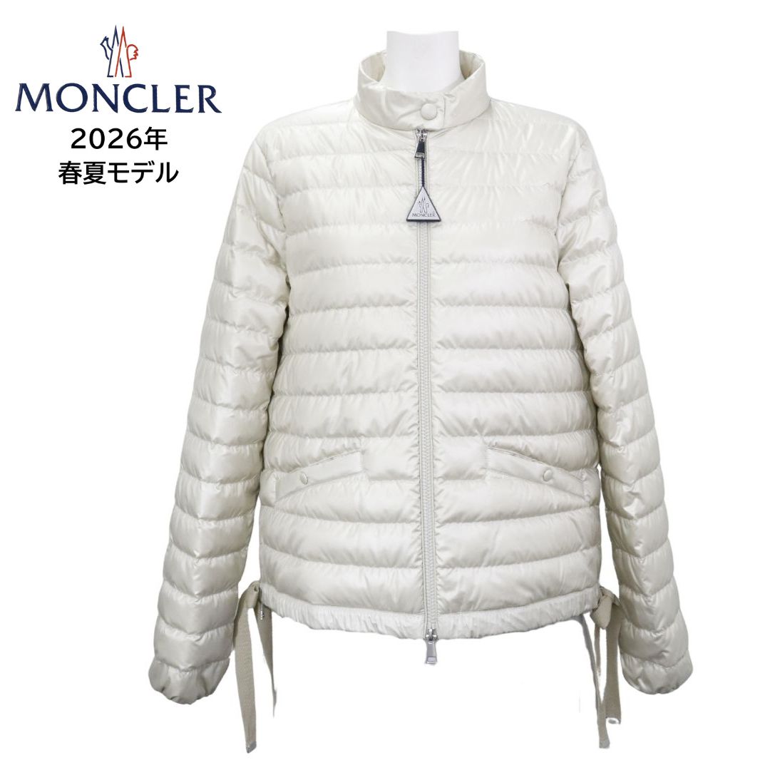 MONCLER AZALEE モンクレール レディース ダウンジャケット 1A00099 597QN WHITE BLACK
