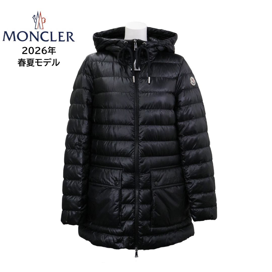 MONCLER JASMIN モンクレール ジャスミン レディース ダウンジャケット 1A00029 597YG ブラック 黒 BLACK