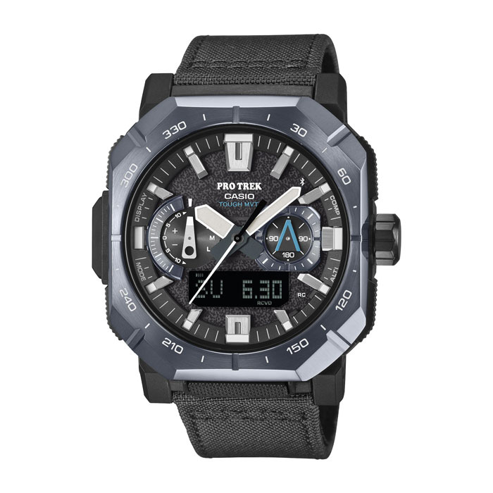 【送料無料!】PROTREK プロトレック 電波ソーラー スマホリンクモデルPRW-B1000B-2JF メンズ腕時計 CASIO カシオYOSEMITE BLUE GRAY　「CROSS BORDER」