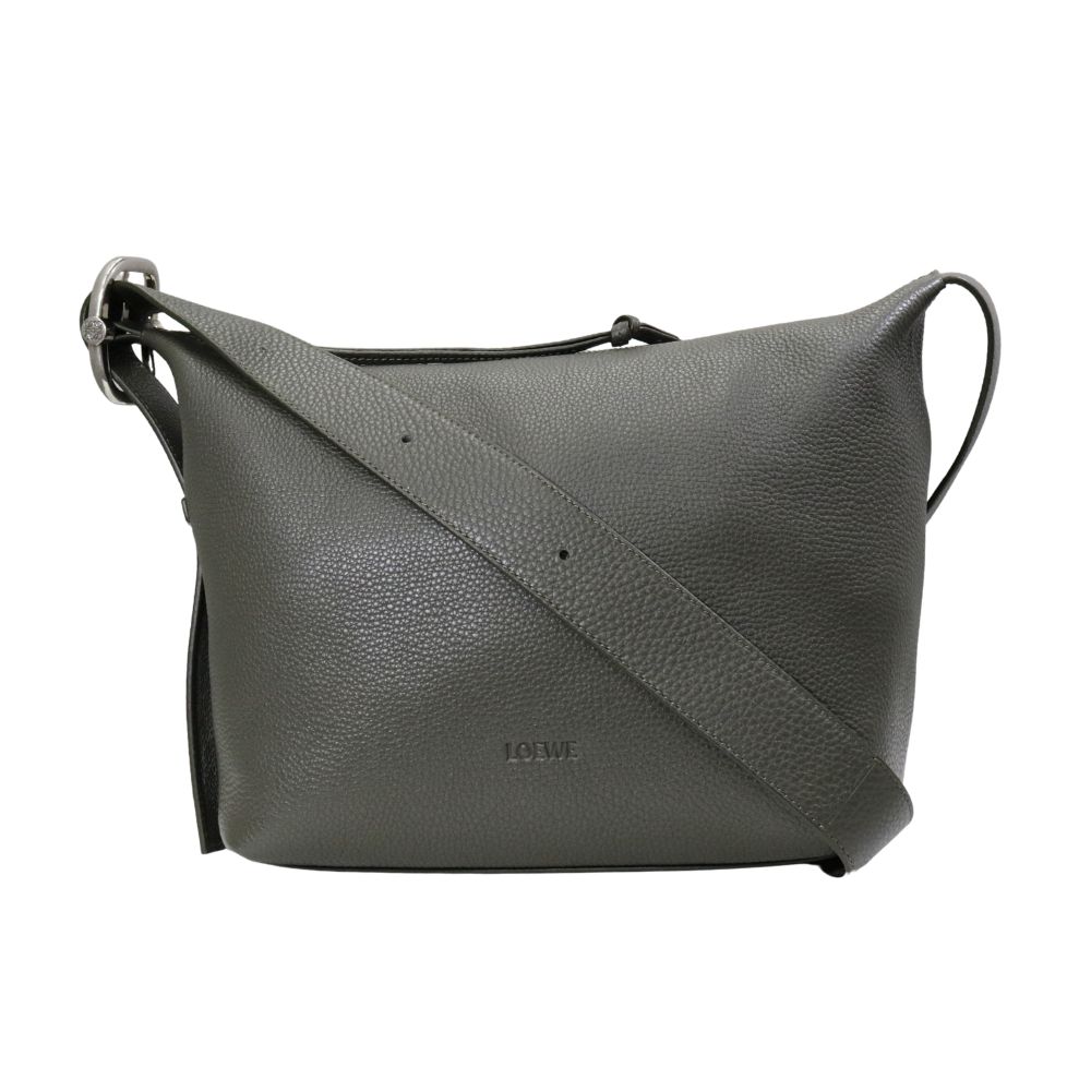 LOEWE ショルダ－御徒面子 Loop Hobo BB22CMDX01 暗然たるカーキ緑であること/3969 メンズ