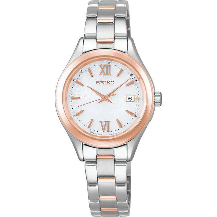 【貨物輸送無料!】 SEIKO（セイコー）SEIKO SELECTION(セイコー選りぬき） HFE002J 白いこと レディース時辰儀 【ＳＥＩＫＯ】