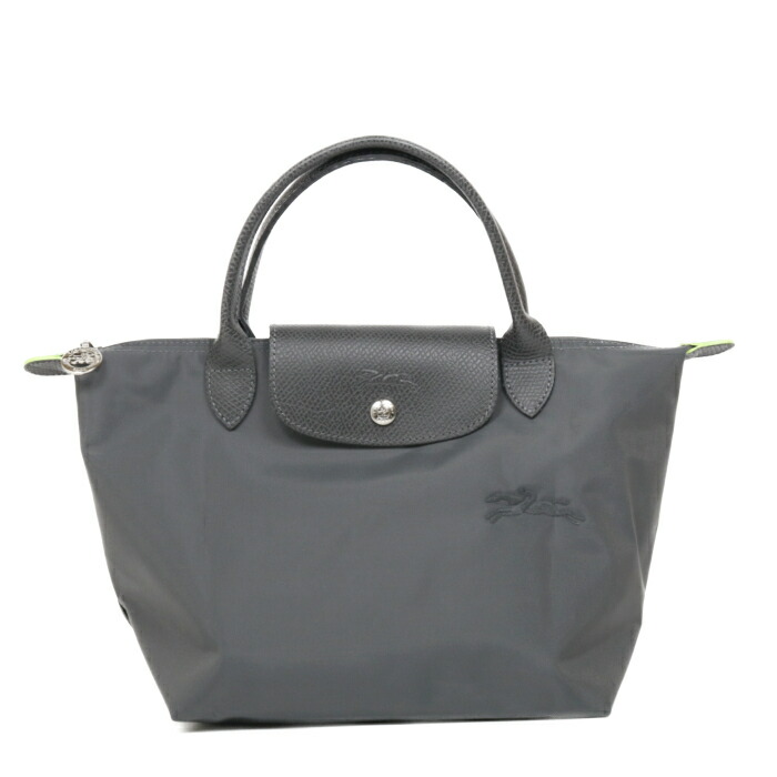 Longchamp◆プリアージュ トップハンドルバッグGraphite ル プリアージュ® グリーン S トップハンドルバッグ