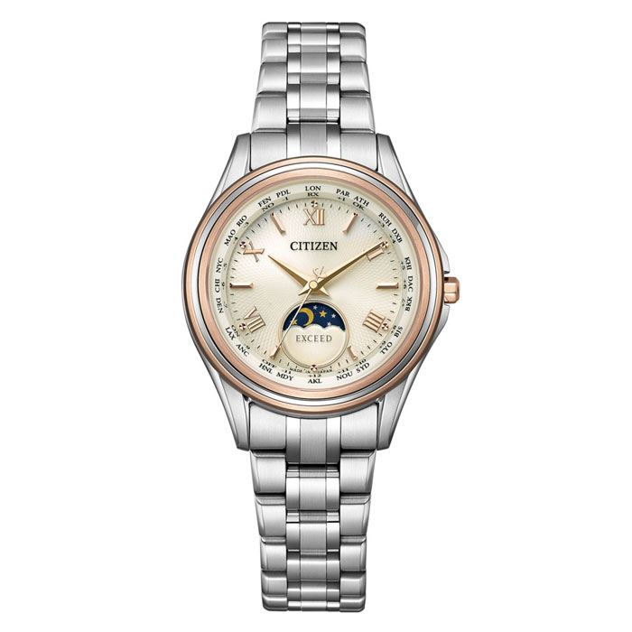 【貨物輸送無料】CITIZEN シチズン EXCEED エクシード EE1016-66A 白いこと WH レディース 時辰儀 【CITIZEN】