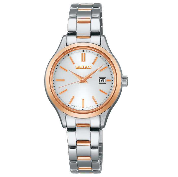 SEIKO セイコー　spirit スピリット　コンビカラー　レディース　腕時計 SEIKO セイコー腕時計 レディース 電波ソーラー 時計 SPIRIT