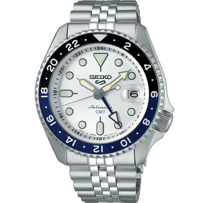 【送料無料!】 SEIKO (セイコー) 5sports(5スポーツ) SBSC017 ホワイト メンズ時計 【ＳＥＩＫＯ】 34,320円