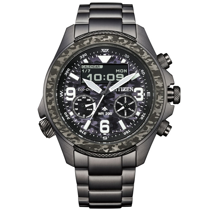 【送料無料!】CITIZEN　シチズン　プロマスター　JV1008-63E　ブラック　Bk　メンズ　時計　限定　【CITIZEN】