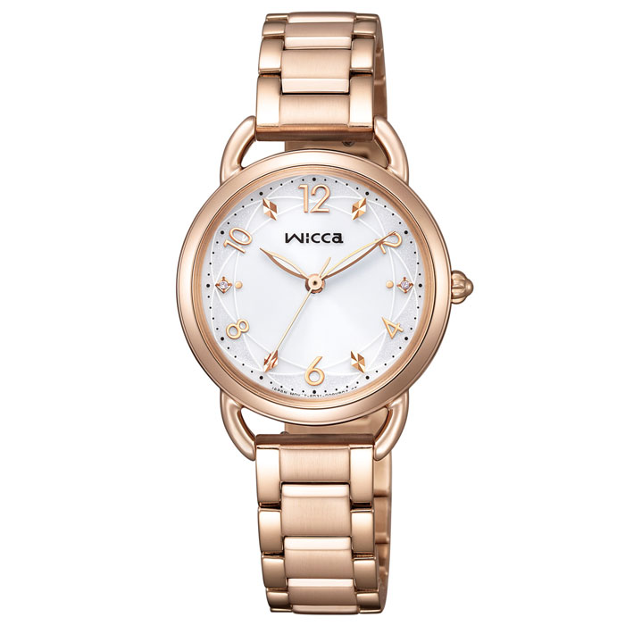 【送料無料!】CITIZEN シチズン ウィッカ KP6-065-11 ホワイト WH レディース 時計 【CITIZEN】