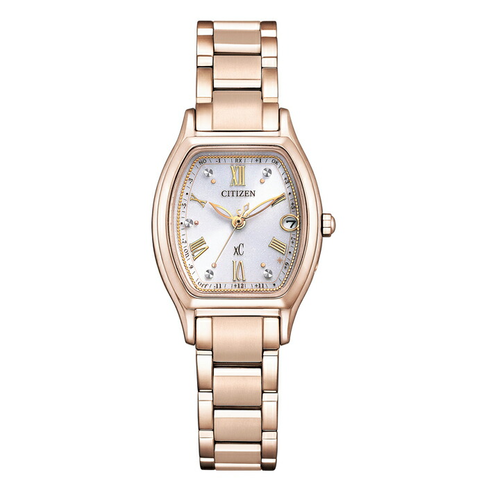 【貨物輸送無料!】CITIZEN シチズン xC クロスシー ES9354-69B しろがね色 SV レディース時辰儀 【CITIZEN】