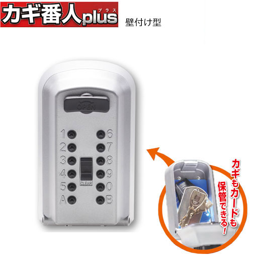 【11日1:59までP最大限度47倍！】 足がかりボックス席 うしろ押し 名取り草 式 カギ 見張りplus 壁信用販売 型 鍵 蔵入り庫 納める BOX