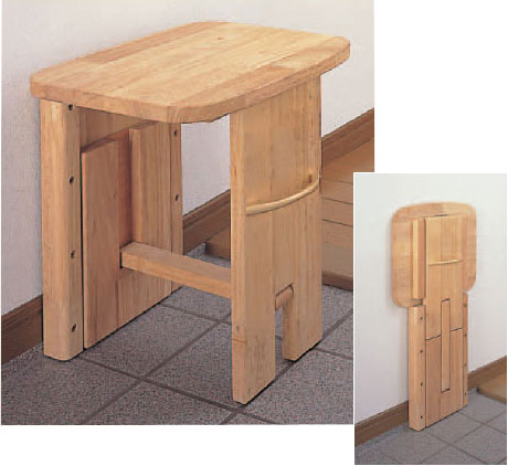 楽天市場】シロクマ 白熊印 収納いす 折りたたみ椅子 SS-110 後付け