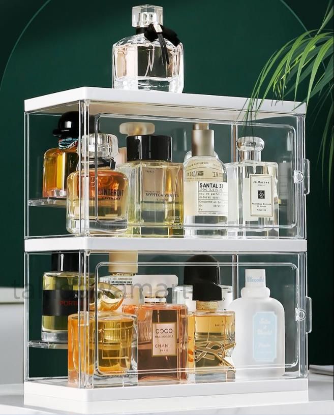 希少　レア物　ma*rs　パフューム柄　y2k 平成ギャル　香水　収納ボックス fzq0066-1.jpg