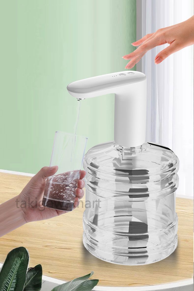 ウォーターポンプディスペンサー、電動自動ボトル電動飲料水ポンプ　電動ウォータージ ウォーターボトルポンプ 自動ウォーターディスペンサー 5ガロン