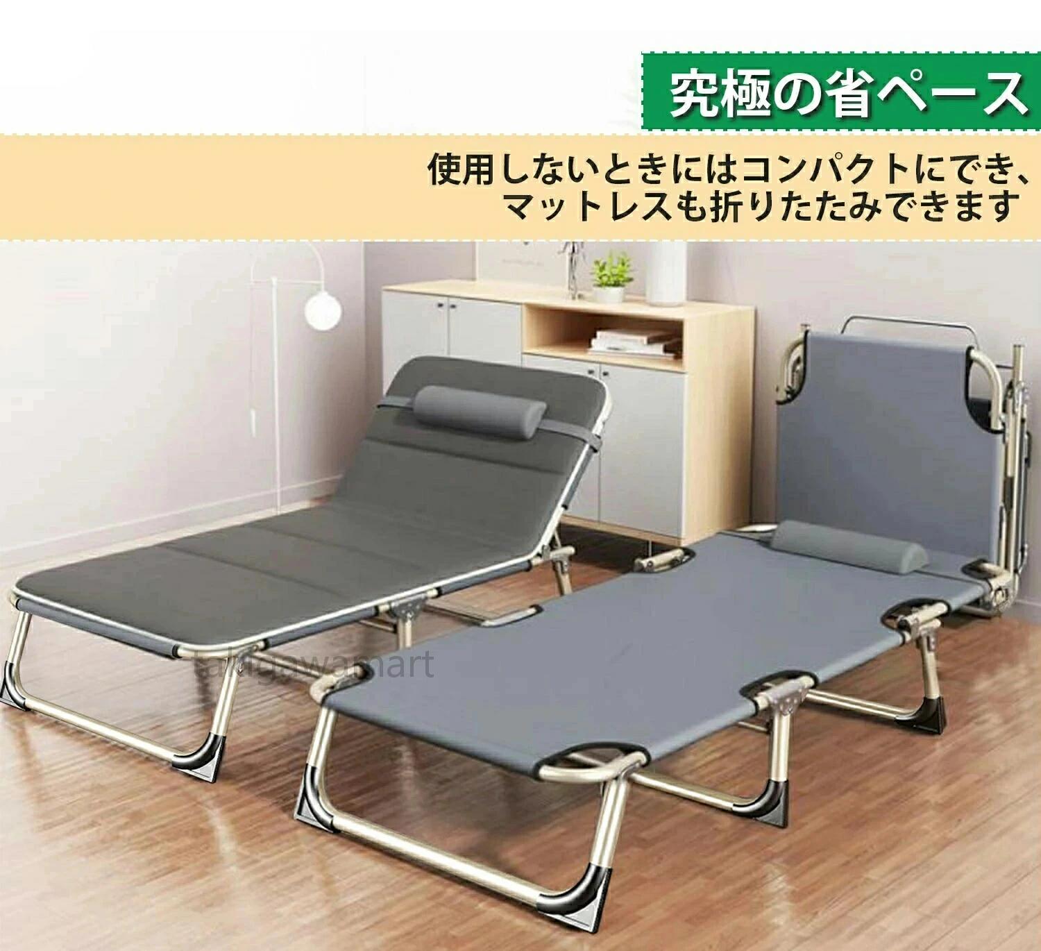 組立不要 折りたたみ式簡易ベッド fzq0646-1.jpg