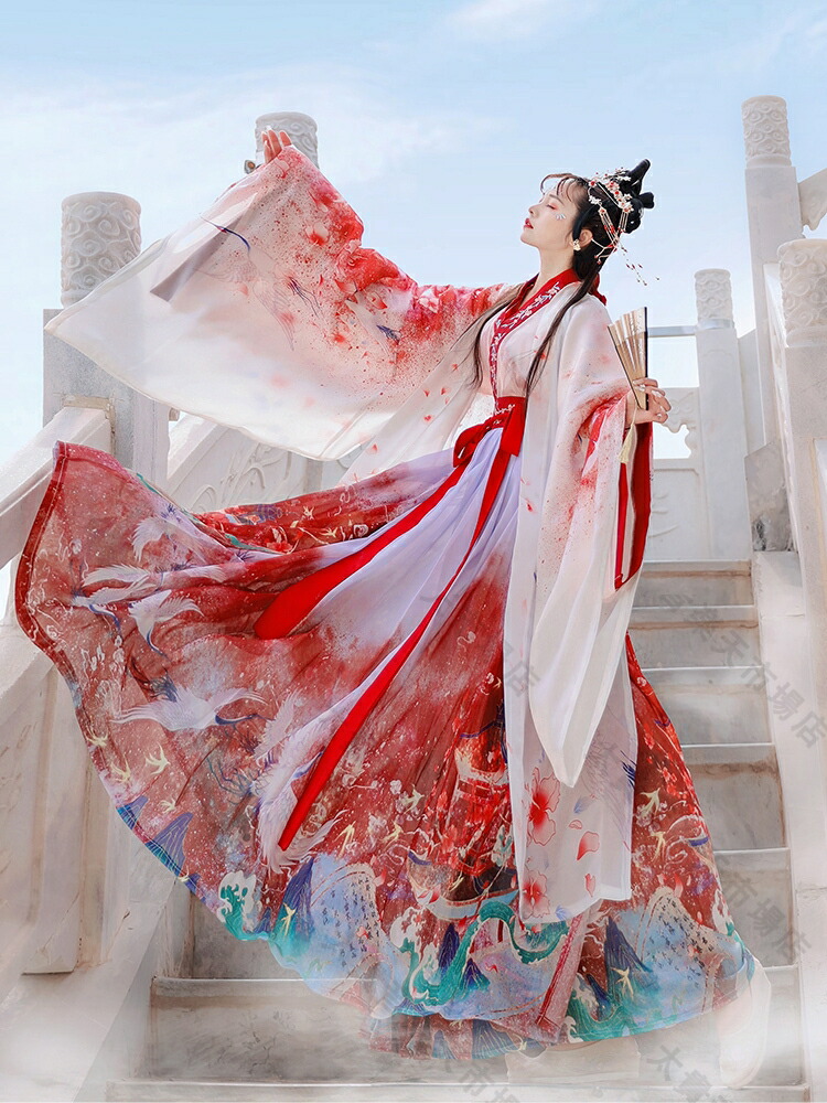 【古着】中国漢服4点 セット・卒業式・花見・学園祭など oti.jpg
