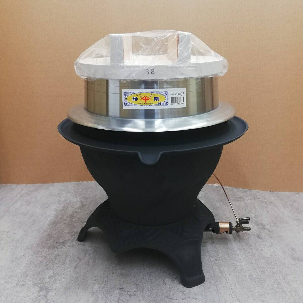 鋳鉄製 大型羽釜①　 新品未使用　直径約88cm 　お祭り　芋の子会　イベント 鋳鉄製 大型羽釜① 新品未使用 直径約88cm お祭り 芋の子会