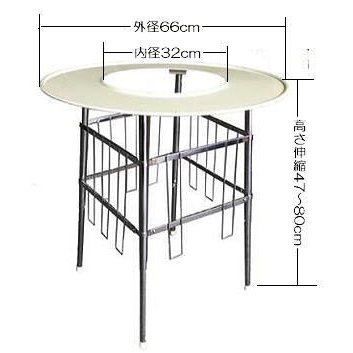 丸型ストーブガード デラックス (対流式) 石油ストーブ用 組立式 