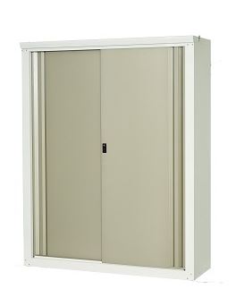 中型収納庫スリム 1215 チタングレー SRS-1215 グリーンライフ