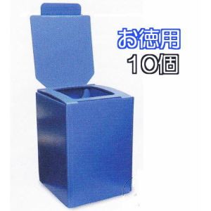 (お徳用10個セット) マイレット プラダントイレ BR-932 災害用 (防災 災害 アウトドア 簡易トイレ) 組立て簡単 まいにち|瀧商店