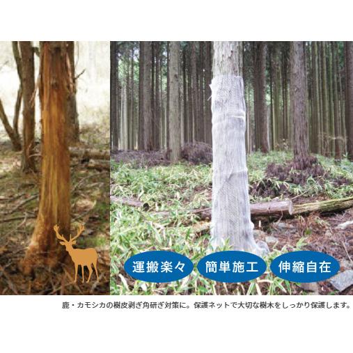 (4巻仕掛ける) 天然木保護することサイバー空間 PE-60 幅60cm×長さ50ｍ 鹿やカモシカの木膚剥ぎ角研ぎ打つ手に 天然木 保護することサイバー空間 保護すること原材料 セキスイ 積水樹脂