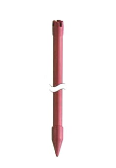 末松電子製作所 ゲッターパイルA φ20mm×90cm 50本セット 【204】 電気牧柵用支柱 樹脂被膜鋼管支柱
