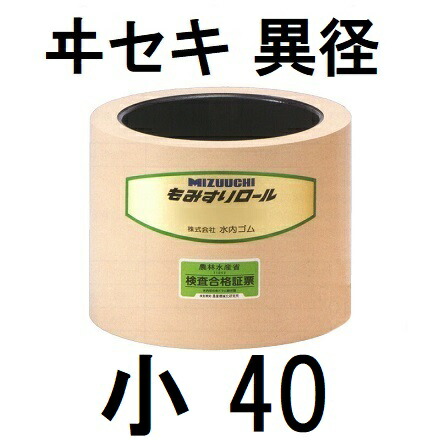 水内 もみすり渦状文 ヰセキ 異径 小40 水内予防医学