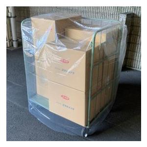 (30枚セット) PEフィルム カゴ車カバー WCC-08 800×600×H1700mm用 カーゴカバー ユタカメイク ※カゴ車は付属しません