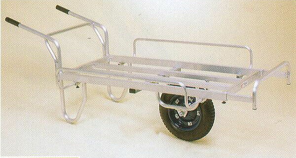 ハラックス アルミ製平型一輪車 コン助 CN-65DS ブレーキ無 (法人個人選択)