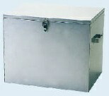 八ツ矢工業 縄はしご収納箱 ステンレス製 (小) 4～7m用 0.8mm厚 W480&times;D350&times;H395mm 12075 ヤツヤ 避難用縄はしご 避難ハシゴ｜瀧商店