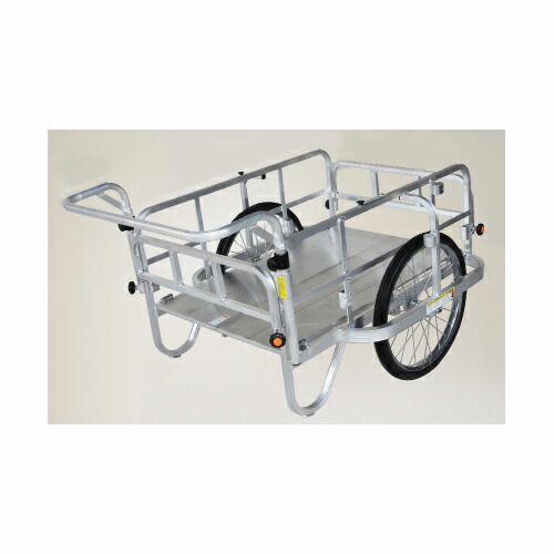 ハラックス コンパック HC-906N-SH アルミ製 折畳み式リヤカー 法人個人選択｜瀧商店
