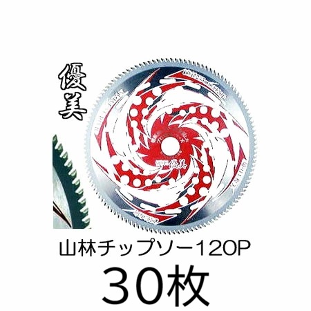 (30枚書き割り特価) 日本製 関西洋鋸 120枚刃 山林チップソー 奥ゆかしい120 草刈刃 255mm×120P×10枚 T-1790 太刈忍びの者 zm