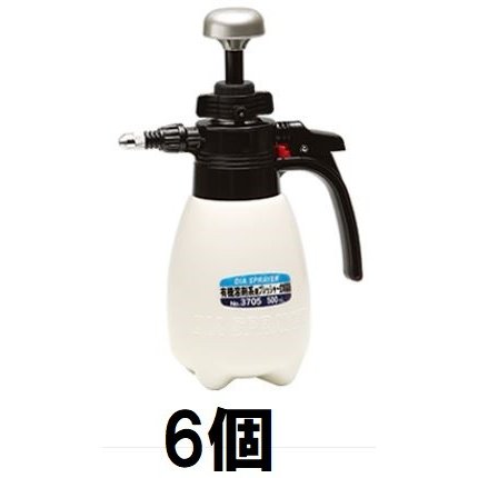 (6個仕掛ける特価) \u003cBR\u003eフルプラ 金剛石吹き付ける No.3705 \u003cBR\u003e有機溶解剤系用 圧力式噴霧器 500mL