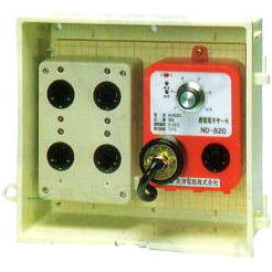 農電陰電子サーモ ND-820HB 200V・16A ［農電サーモ 暖房器 換気ファン 体温検知器 サーモスタット 瀧バス発着場］ 日本ノーデン