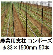 (50本書き割り) 農学用拠りどころ コン身のこなし コンポーズパイプ 33mm×1.5m 黒 33×1500粍 (人間宅送りとどける聞き入れる) ［園芸用拠りどころ 防御すること柵拠りどころ 灯し火柵拠りどころ 瀧バス発着場］ 宇部エクシモ