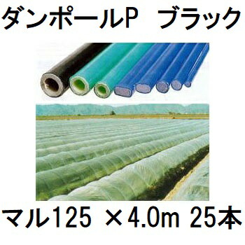 楽天市場】(25本セット) ダンポールP マル125 ×3.0ｍ 黒 トンネル幅200cm (個人宅配送OK) ［園芸支柱 家庭菜園 トンネル支柱  強靭 瀧商店］ 宇部エクシモ saka : 瀧商店