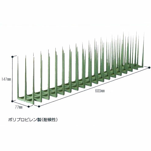 楽天市場】(48個セット) バードレスマット 2型 フン害防止マット BM-B2 