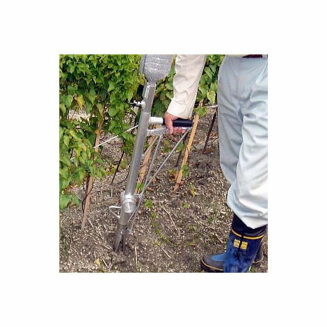 楽天市場】ロープリル うね立て紐巻取り器槍木産業 畝立て紐 巻取器