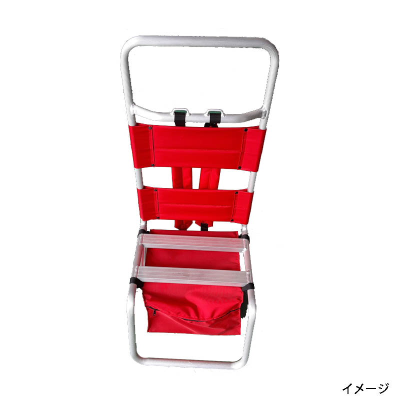 ミツル 軽銀製 シェルパ 納めるできる 背負子 (しょいこ) (赤 or 青 色より分ける)
