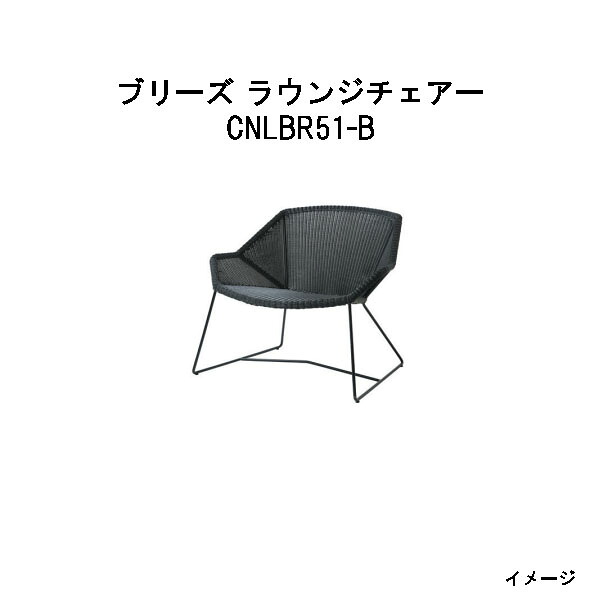 タカショーブリーズ ラウンジチェアー(CNLBR51-B 32641900)ブラック (エクステリア ガーデンファニチャー 瀧商店)｜瀧商店