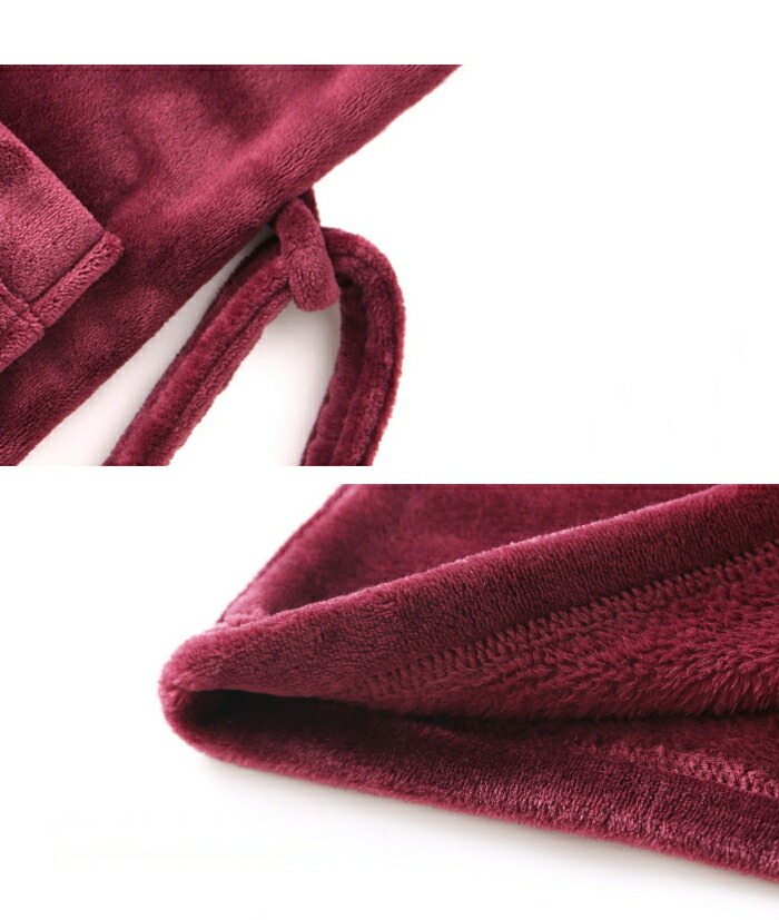 送料無料 バスローブ メンズ レディース ナイトガウン 厚手 タオル地 部屋着 パジャマ フード付き カップル ロング あったか 帯巻き 防寒 暖かい カップル用 Boundarycapital Com