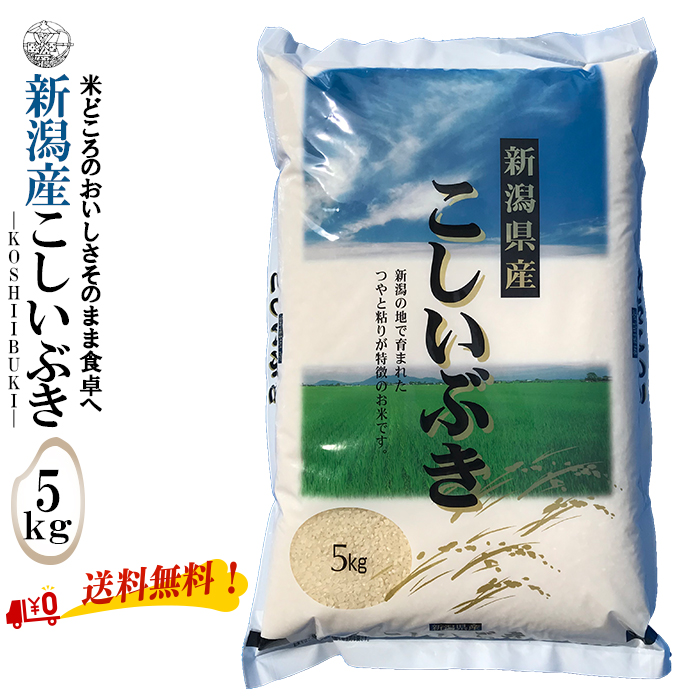 楽天市場】産地直送 【令和6年産】 新潟産こしいぶき 白米10kg
