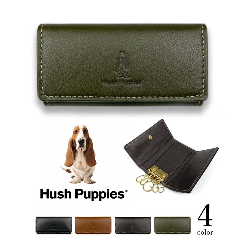 Hush Puppies ハッシュパピー キーケース 三つ折りキーホルダー www